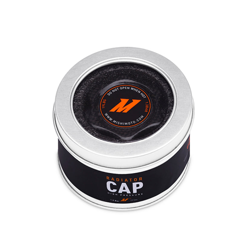 Mishimoto 1.3 Bar Rated Carbon Fiber Radiator Cap Small Import - Blais Performance Parts