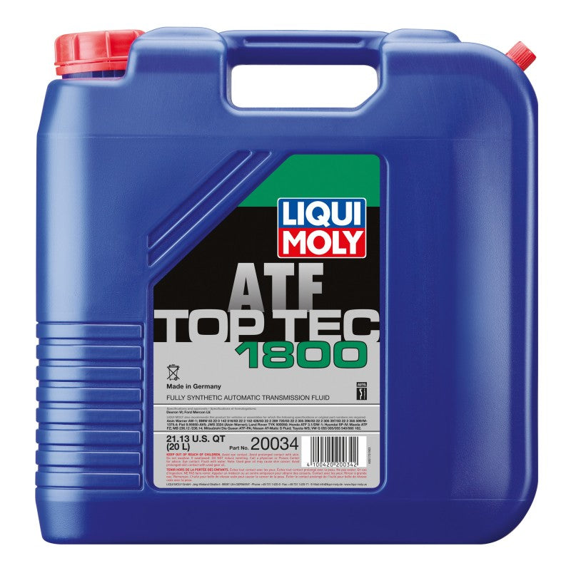 LIQUI MOLY 20L Top Tec ATF 1800 - Blais Performance Parts