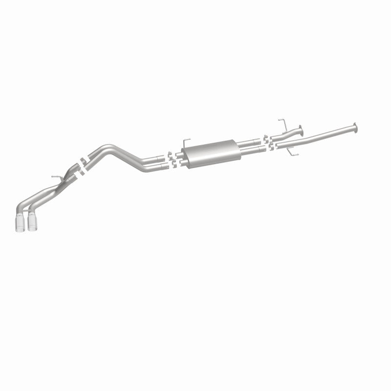 MagnaFlow 14 Toyota Tundra V8 4.6L/5.7L Stainless C/b Exhaust Dual same side pass. rear tire - Blais Performance Parts