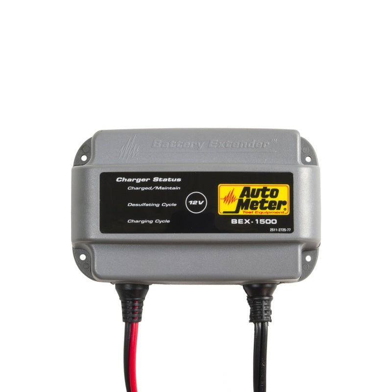 Autometer Battery Charger/Maintainer 12V/1.5A - Blais Performance Parts