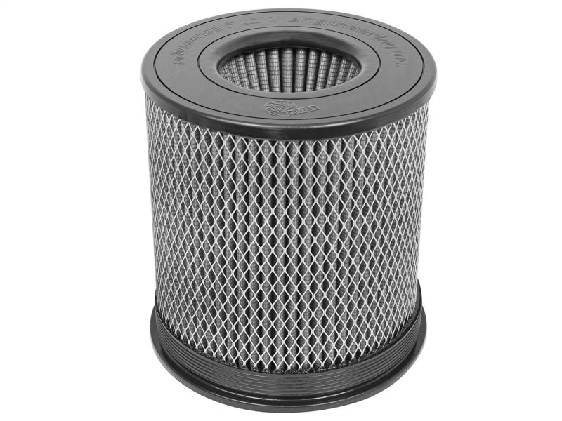 aFe MagnumFLOW Air Filter Pro DRY S 6in Flange x 8 1/8in Base/Top (INV) x 9in H - Blais Performance Parts