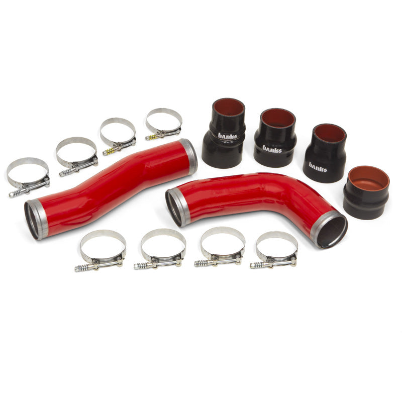 Banks 10-12 Ram 6.7L Diesel OEM Replacement Cold Boost Tubes - Red - Blais Performance Parts