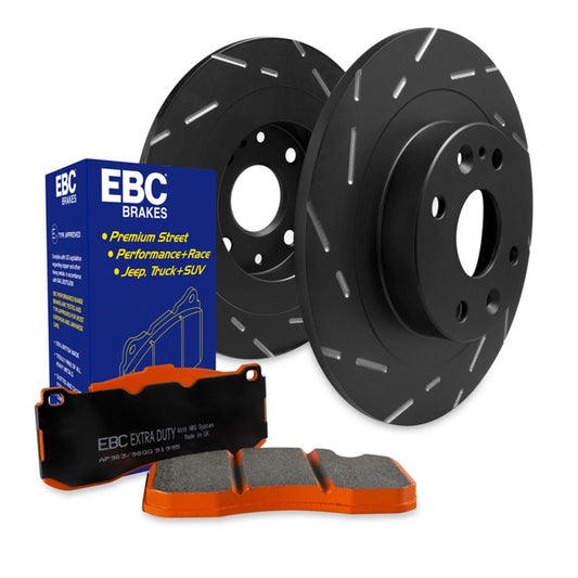 EBC S15 Orangestuff Pads and USR Rotors - Blais Performance Parts