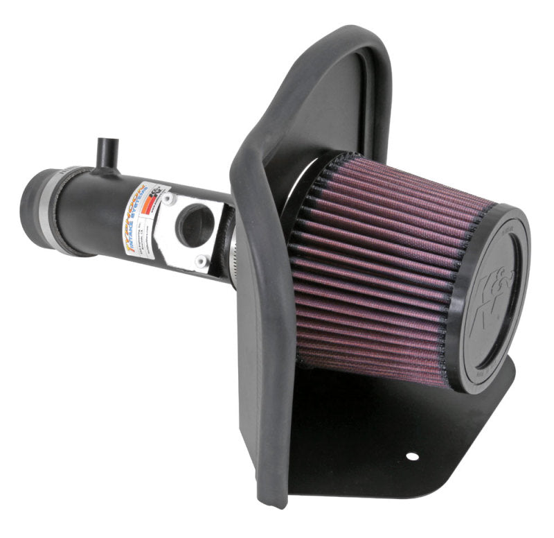 K&N 06-10 Toyota Yaris L4-1.5L Flat Black Typhoon Short Ram Intake - Blais Performance Parts