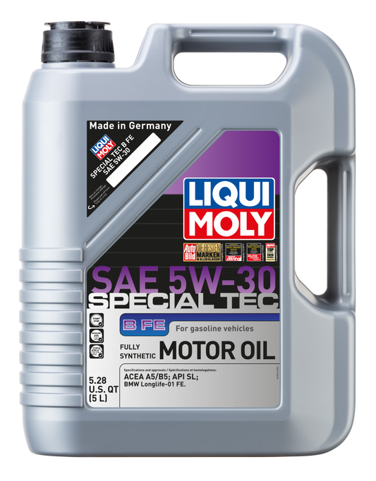 LIQUI MOLY 5L Special Tec B FE Motor Oil SAE 5W30 - Blais Performance Parts