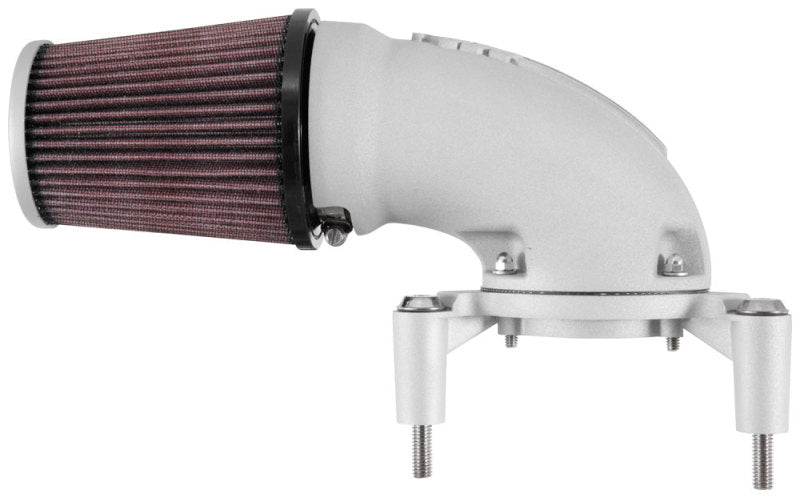 K&N 01-17 Harley Davidson Softail / Dyna FI Performance Air Intake System Silver - Blais Performance Parts