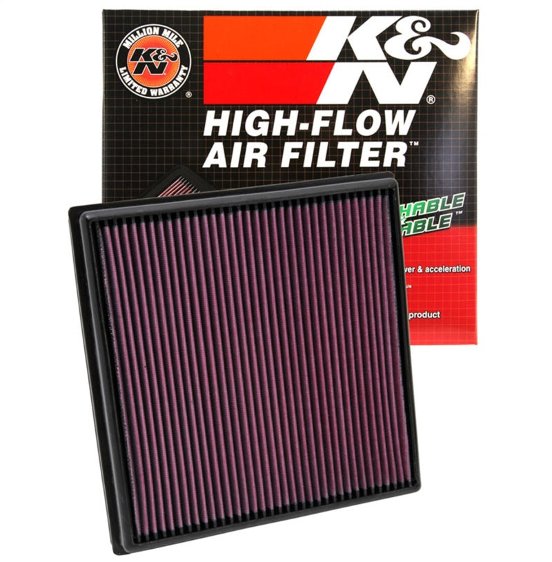 K&N 09-12 Chevrolet Cruze / 09-11 Opel Astra J / Vauxhall Astra MK6 Replacement Air Filter - Blais Performance Parts