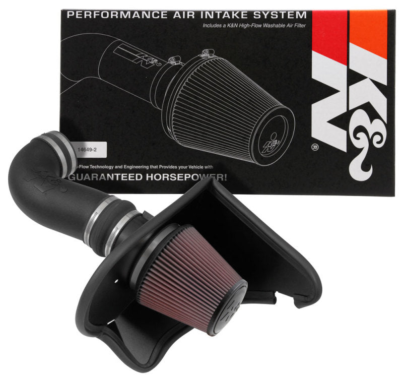 K&N 2016 Chevy Camaro SS V8-6.2L Aircharger Performance Intake - Blais Performance Parts