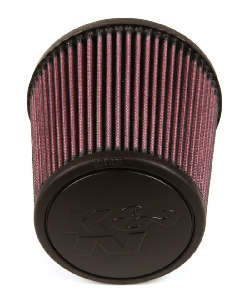 K&N Universal Rubber Filter - Round Tapered 6in Base OD x 3in Flange ID x 6in H - Blais Performance Parts