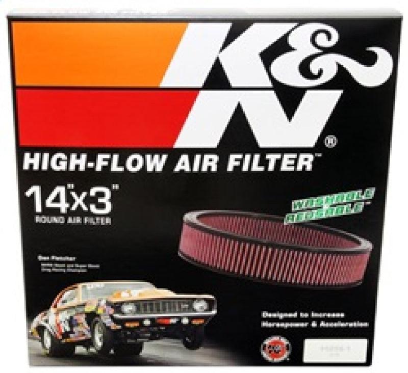 K&N Replacement Air Filter GM CARS & TRUCKS, V8, 1966-84 - Blais Performance Parts