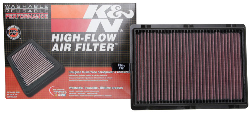 K&N 17-18 Hyundai Santa Fe Sport L4-2.4L F/I Drop In Air Filter - Blais Performance Parts