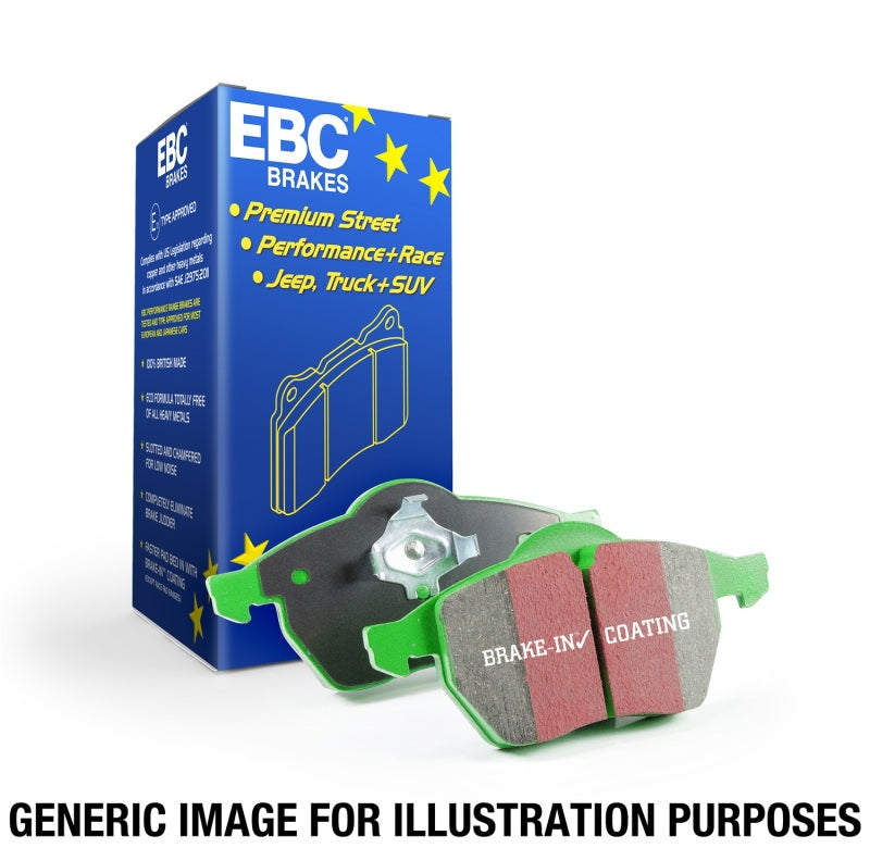 EBC 14+ Mini Hardtop 2.0 Turbo Cooper S Greenstuff Front Brake Pads - Blais Performance Parts