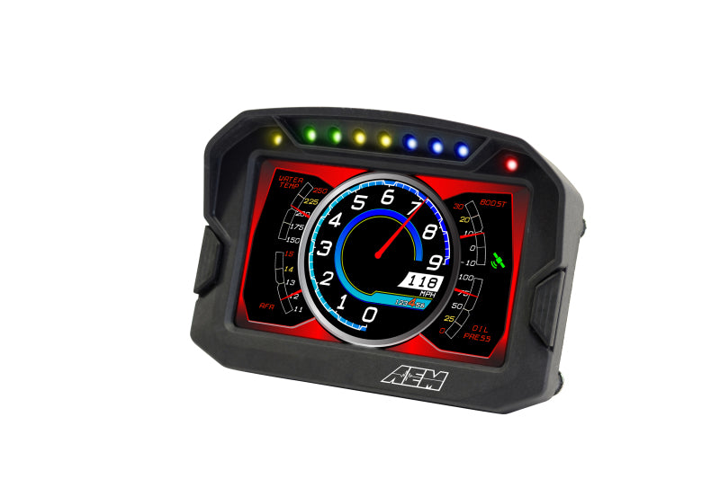 AEM CD-5G Carbon Digital Dash Display w/ Interal 10Hz GPS & Antenna - Blais Performance Parts