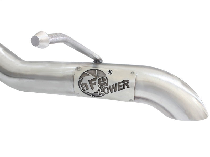 aFe MACHForce XP 2.5in SS-409 Cat-Back Exhaust 07-16 Jeep Wrangler (JK) V6-3.6L/3.8L (2-4 Door) - Blais Performance Parts