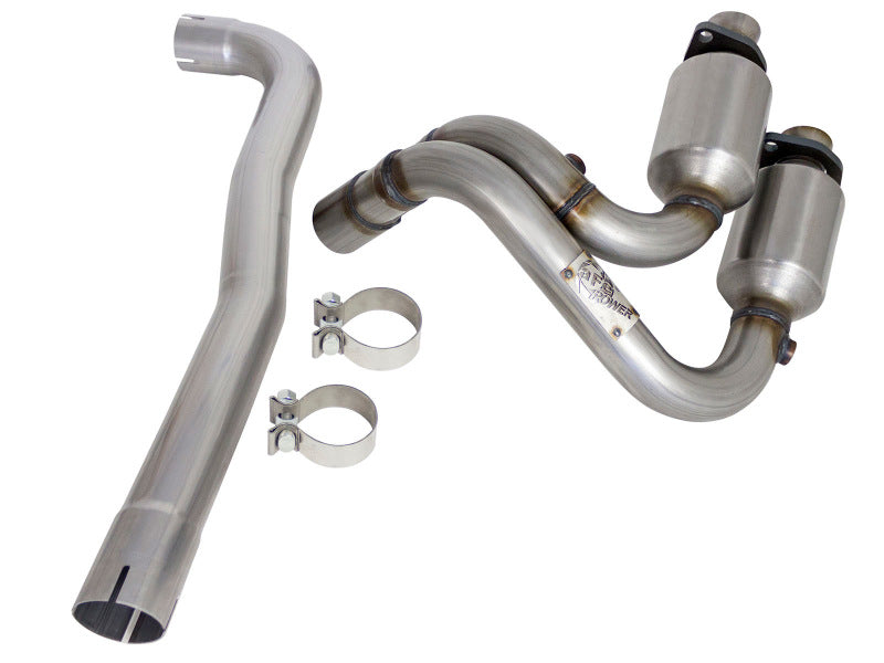 aFe Power Direct Fit Catalytic Converter Replacements Front 04-06 Jeep Wrangler (TJ/LJ) I6-4.0L - Blais Performance Parts