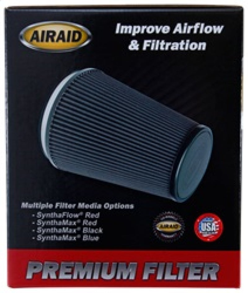 Airaid 10-14 Ford Mustang Shelby 5.4L Supercharged Direct Replacement Filter - Oiled / Blue Media - Blais Performance Parts