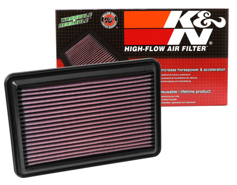 K&N 14-15 Nissan Rogue 2.5L L4 Drop In Air Filter - Blais Performance Parts