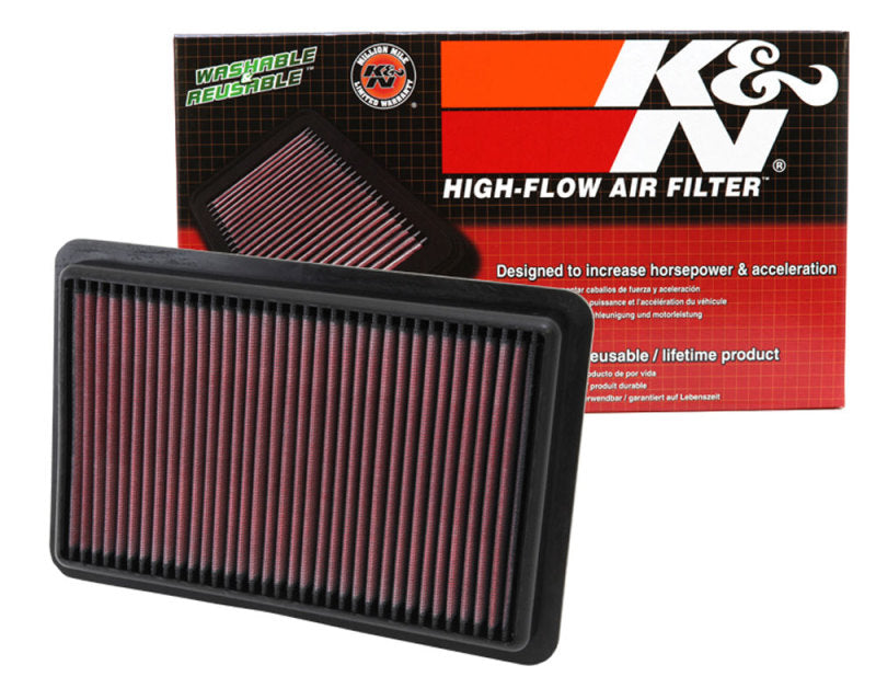 K&N Replacement Air Filter 12-13 Mazda 3 Skyactiv 2.0L / 13-14 Mazda CX-5 2.0L / 14 Mazda 6 2.5L - Blais Performance Parts