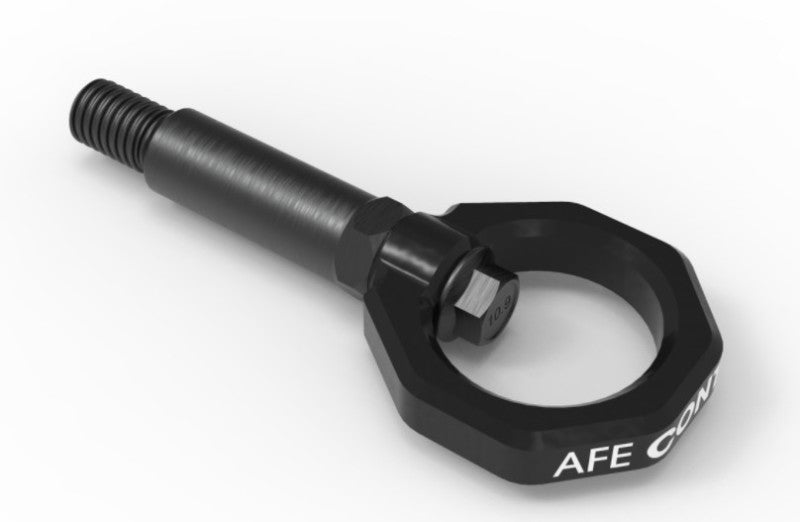 aFe Control Front Tow Hook Black BMW F-Chassis 2/3/4/M - Blais Performance Parts