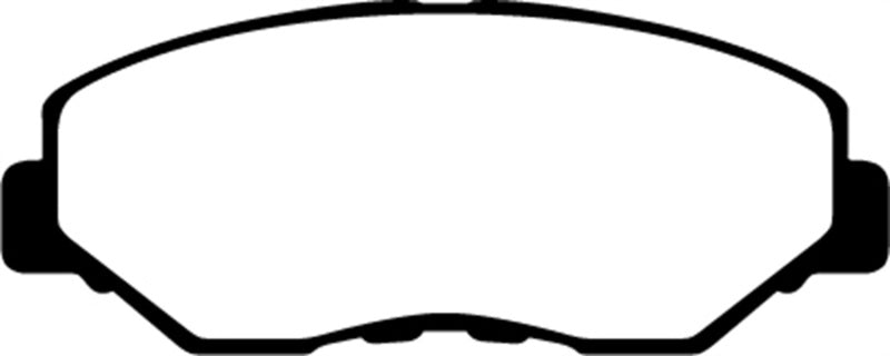 EBC 13-15 Acura ILX 1.5 Hybrid Ultimax2 Front Brake Pads - Blais Performance Parts