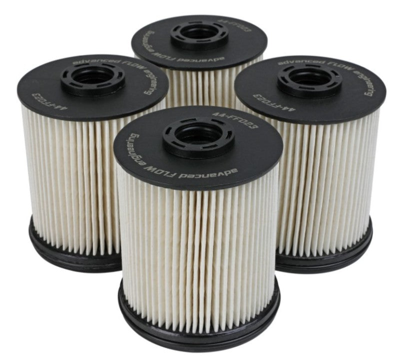 aFe ProGuard D2 Fuel Filter; GM Diesel Trucks 17-21; V8 6.6L L5P - 4 Pack - Blais Performance Parts