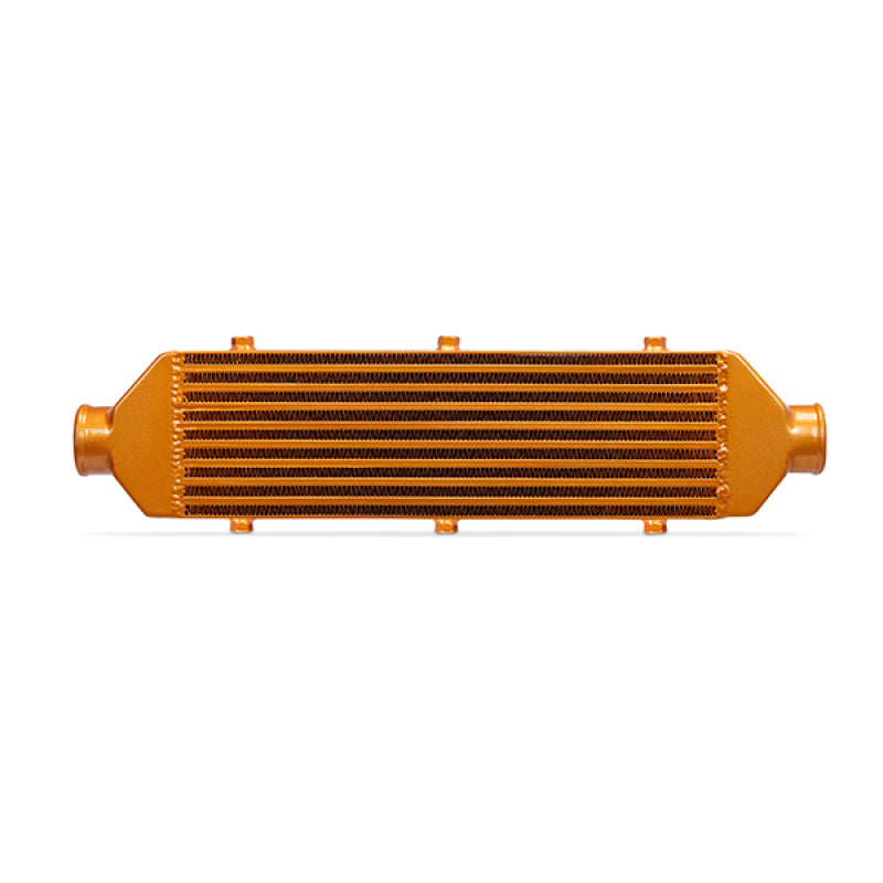 Mishimoto Universal Gold Z Line Intercooler  Overall Size: 28x8x3 Core Size: 21x6x2.5 Inlet / Outlet - Blais Performance Parts