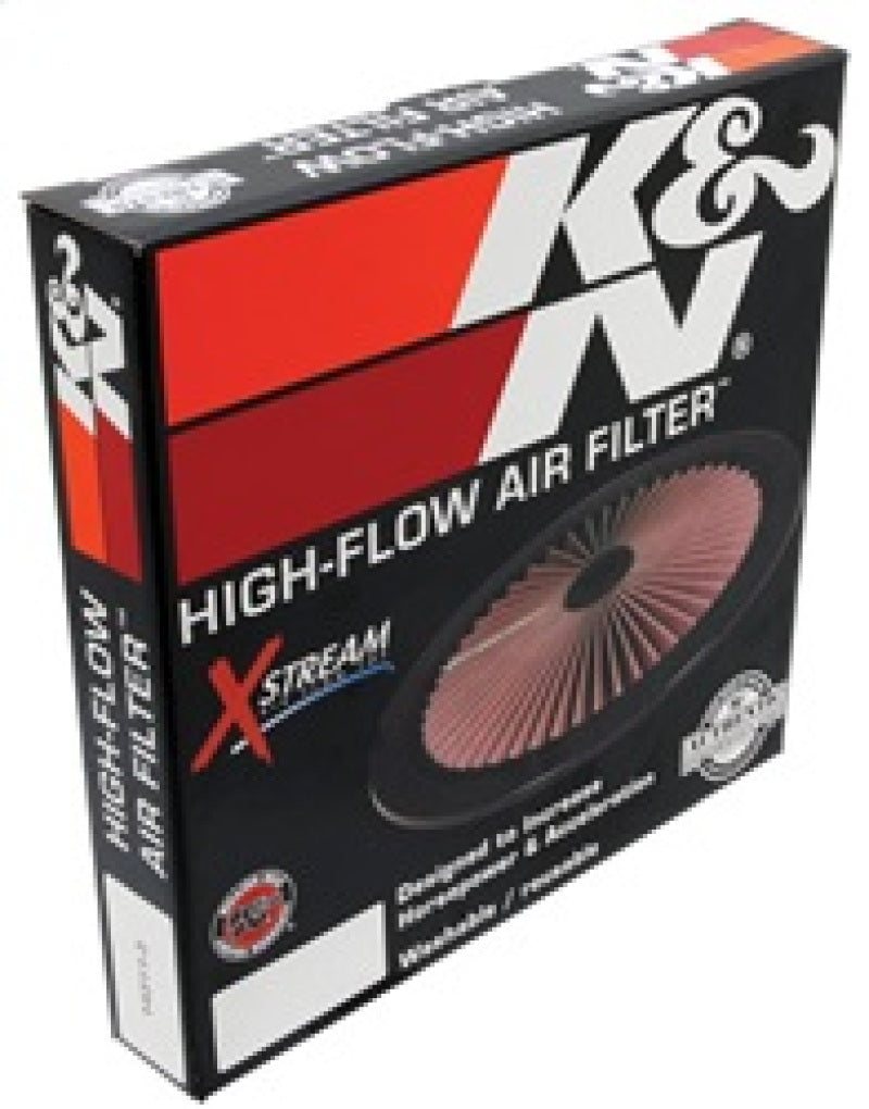 K&N X-Stream Top Filter Only 11in - Black - Blais Performance Parts