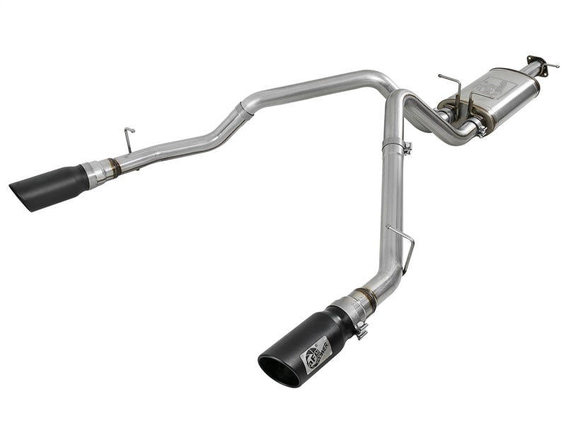 aFe MACH Force-Xp 3in 409 SS Cat-Back Exhaust 2019 RAM 1500 V8-5.7L w/ Black Tip - Blais Performance Parts