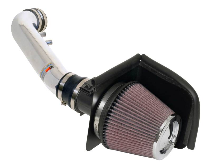 K&N 01-04 Ford Mustang GT 4.6L Polished Typhoon Short Ram Intake - Blais Performance Parts