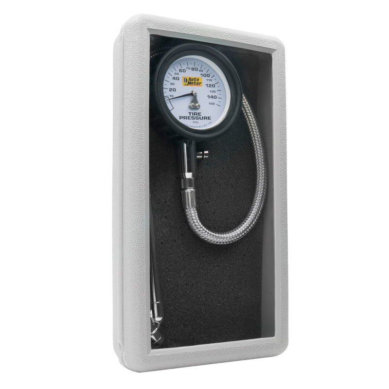 Autometer 150 PSI Analog Tire Pressure Gauge - Blais Performance Parts