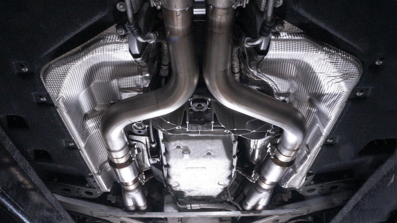 Stainless Works 2016-18 Cadillac CTS-V Sedan Headers 2in Primaries 3in Catted Leads Into X-Pipe - Blais Performance Parts