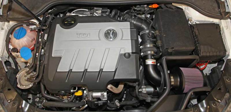 K&N 13-14 Volkwagen Jetta TDI 2.0L Typhoon Short Ram Intake - Blais Performance Parts