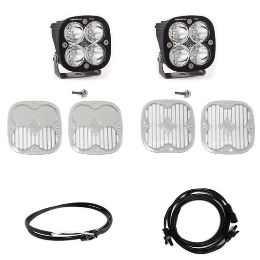 Baja Designs 2021+ Ford Bronco A Piller Light Kit Squadron Pro Spot w/Upfitter - Blais Performance Parts