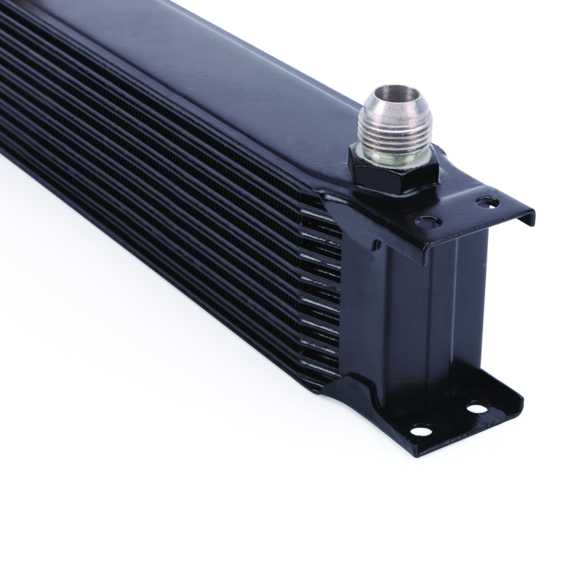 Mishimoto Universal 10 Row Oil Cooler - Black - Blais Performance Parts