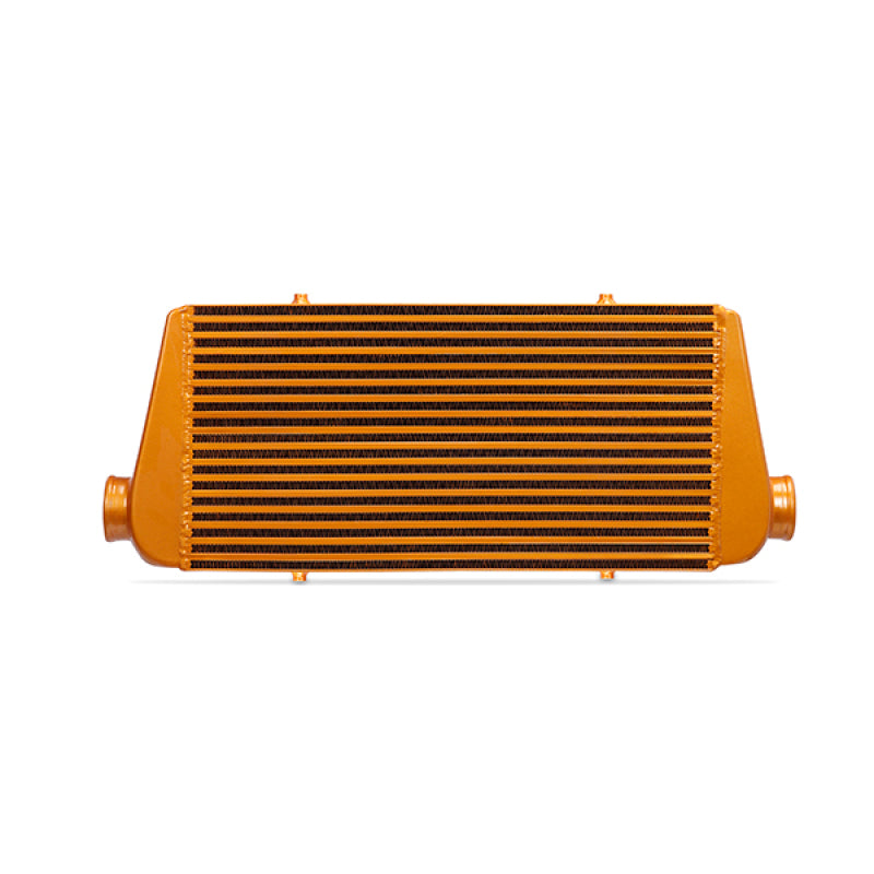 Mishimoto Universal Gold R Line Intercooler Overall Size: 31x12x4 Core Size: 24x12x4 Inlet / Outlet - Blais Performance Parts