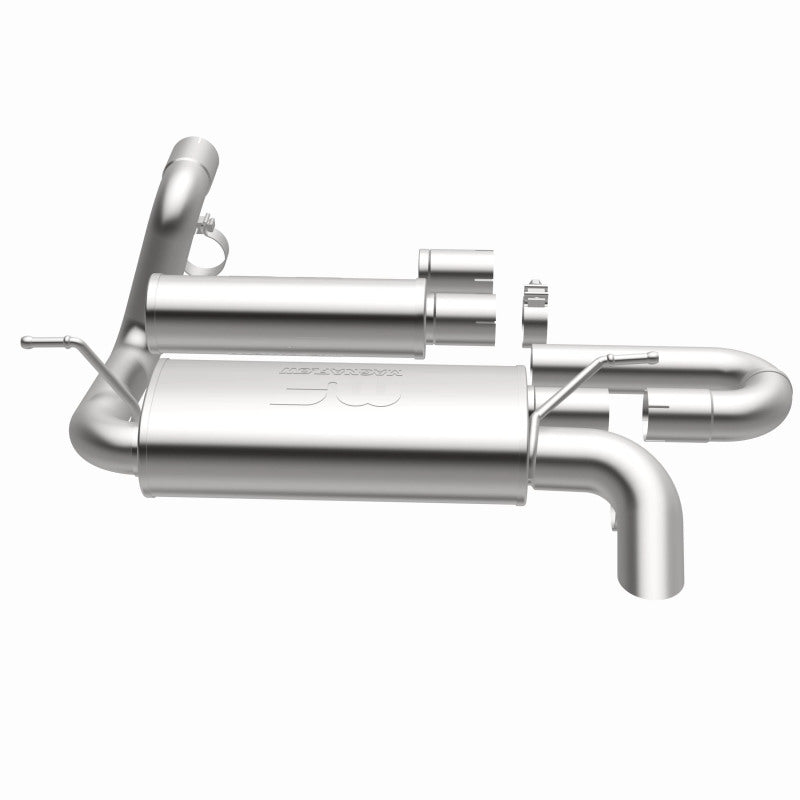 MagnaFlow 18-23 Jeep Wrangler JL 2.0L/3.6L Overland Series Axle-Back Exhaust - Blais Performance Parts