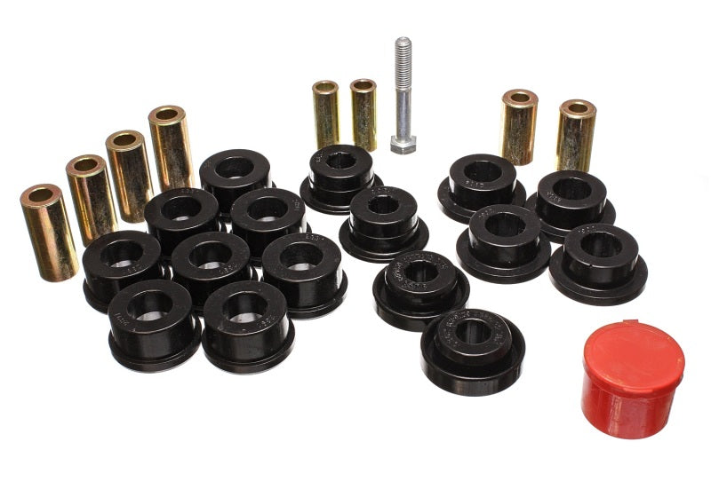 Energy Suspension Control Arm Bushings - Front - Black - Blais Performance Parts