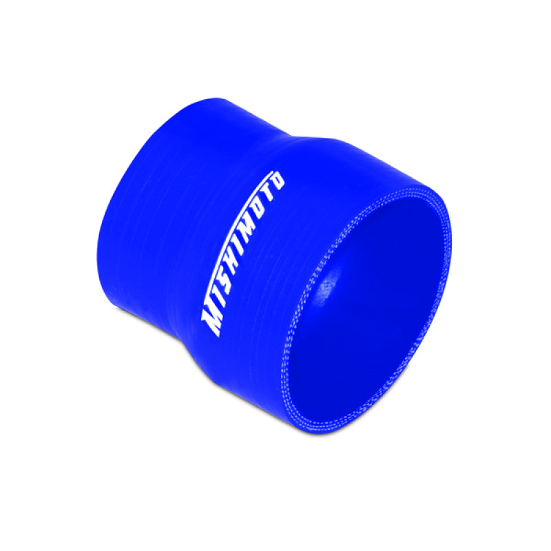 Mishimoto 2.5 to 3.0 Inch Blue Transition Coupler - Blais Performance Parts