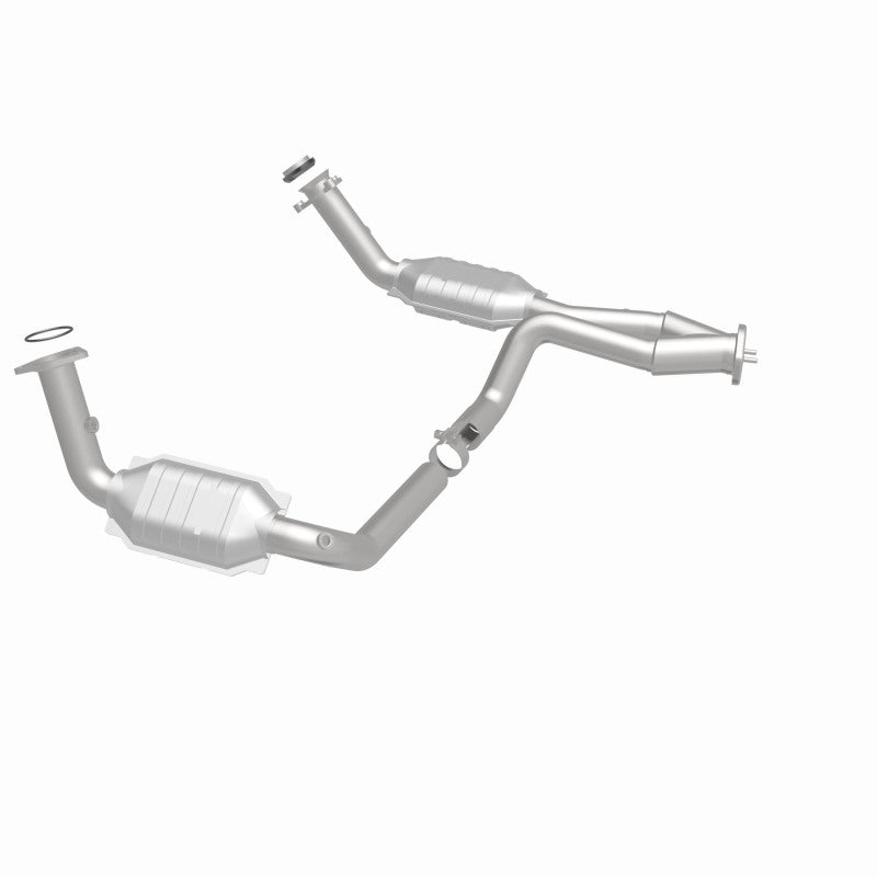 MagnaFlow Conv DF 02-06 Cadillac Escalade / 02-06 Chevy Avalanche 5.3L Dual Conv Y-Pipe Assembly 2WD - Blais Performance Parts