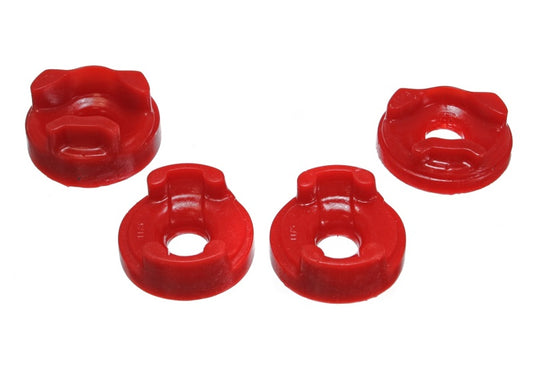 Energy Suspension 03-06 Toyota Matrix Red Motor Mount Insert Set (front and rear torque positions m - Blais Performance Parts