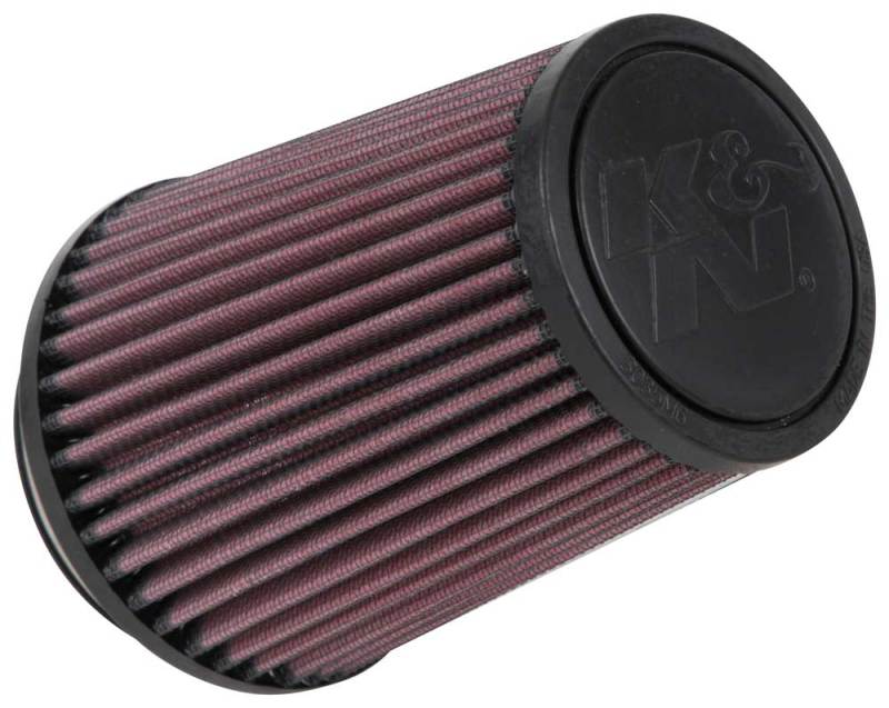 K&N Filter Universal Rubber Filter 3  Flange 4 1/2 Base inch 3 1/2 inch Top 5 3/4 inch Height - Blais Performance Parts