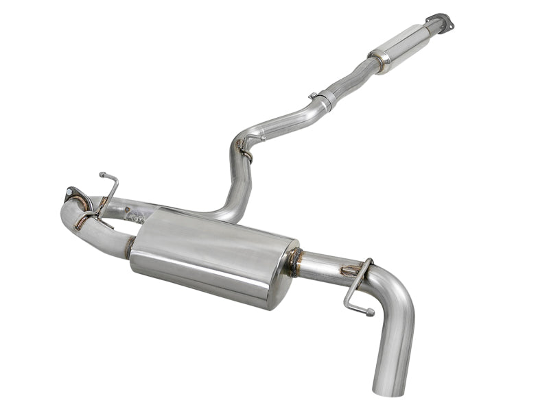 aFe POWER Takeda 2.5in 304 SS Cat-Back Exhaust System Subaru Crosstrek 18-19 H4-2.0L - Blais Performance Parts