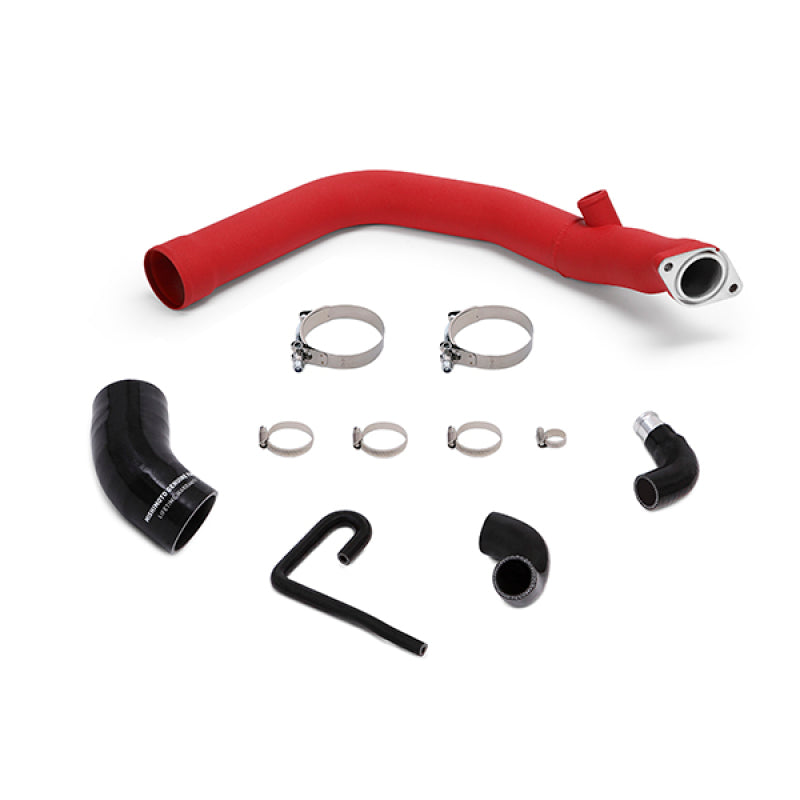 Mishimoto 2015 Subaru WRX Charge Pipe Kit - Wrinkle Red - Blais Performance Parts