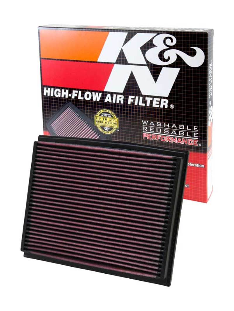 K&N 01-09 Audi A4/RS4/S4 Drop In Air Filter - Blais Performance Parts