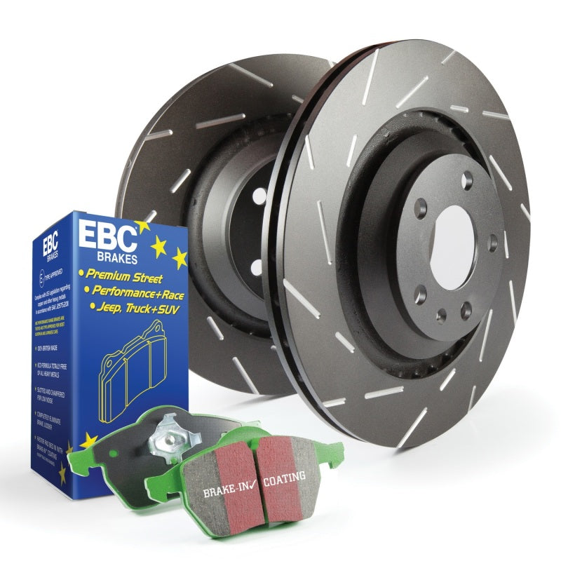 EBC S2 Kits Greenstuff Pads and USR Rotors - Blais Performance Parts