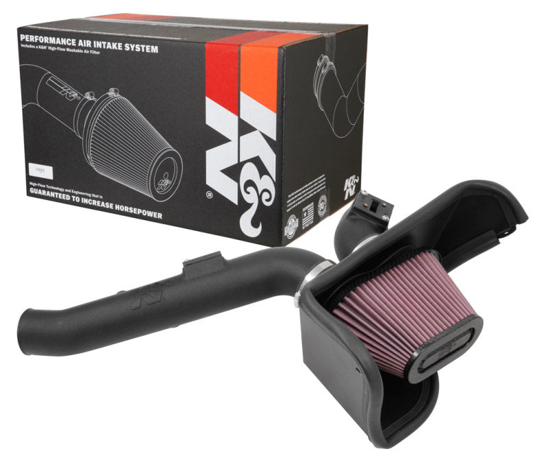 K&N 16-17 Cadillac ATS-V 3.6L V6 Twin Turbo Performance Intake Kit - Blais Performance Parts