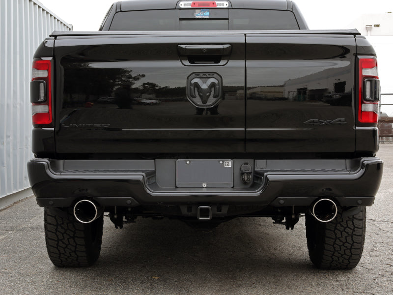 aFe Gemini XV 3in 304 SS Cat-Back Exhaust 19-21 Ram 1500 V8 5.7L Hemi w/ Polish Tips - Blais Performance Parts