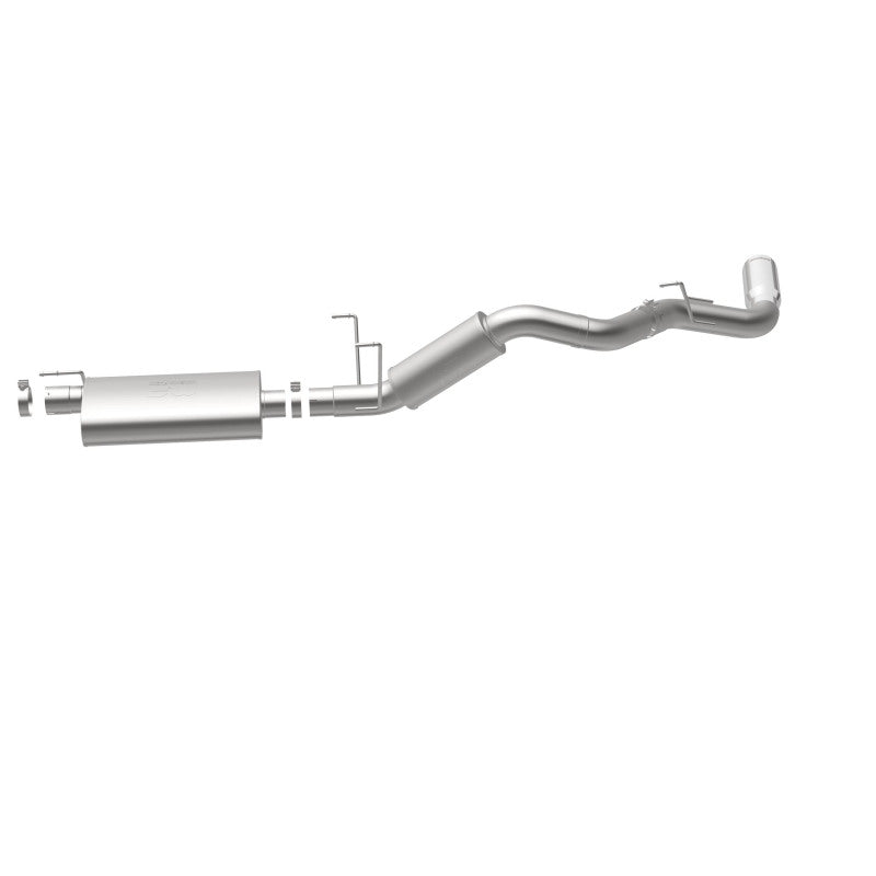 MagnaFlow Cat-Back, SS, 4in, Single Pass Side Rear Exit 5in Tip 14-15 Ram 2500 6.4L V8 CC LB/MC SB - Blais Performance Parts