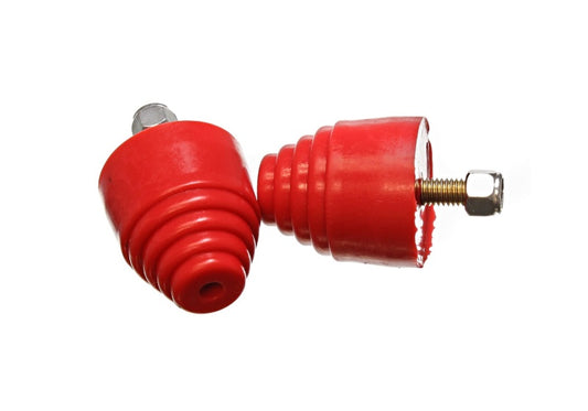 Energy Suspension All Purpose Red Bump Stop Set 2 1/8 inch Tall / 2 inch dia. (2 per set) - Blais Performance Parts