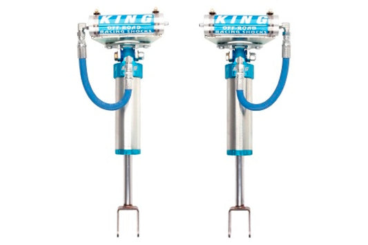 King Shocks 2011+ Chevrolet Silverado 2500/3500 Front 2.5 Dia Remote Reservoir Shock (Pair) - Blais Performance Parts